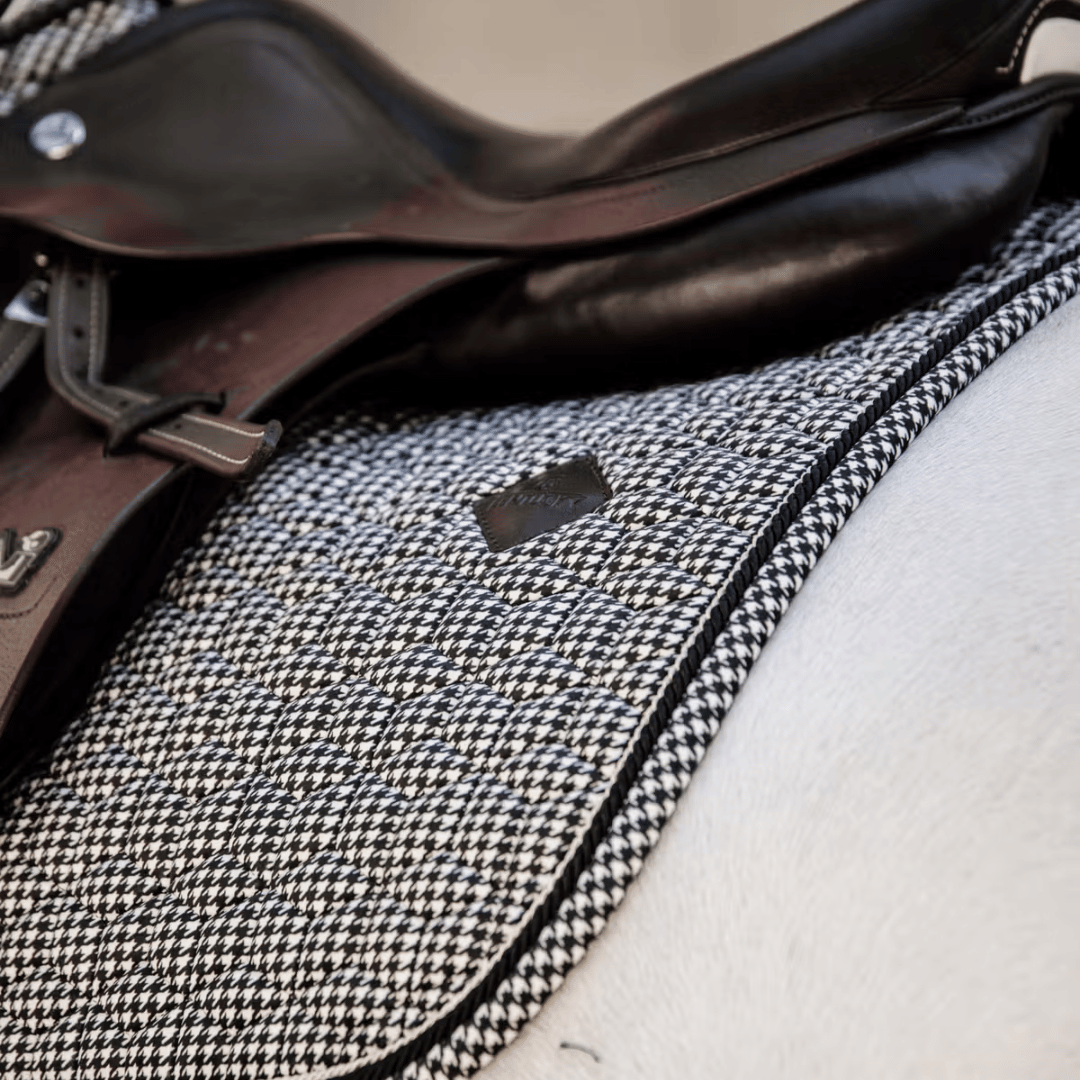 Kentucky Horsewear Pied-de-Poule Saddle Pad