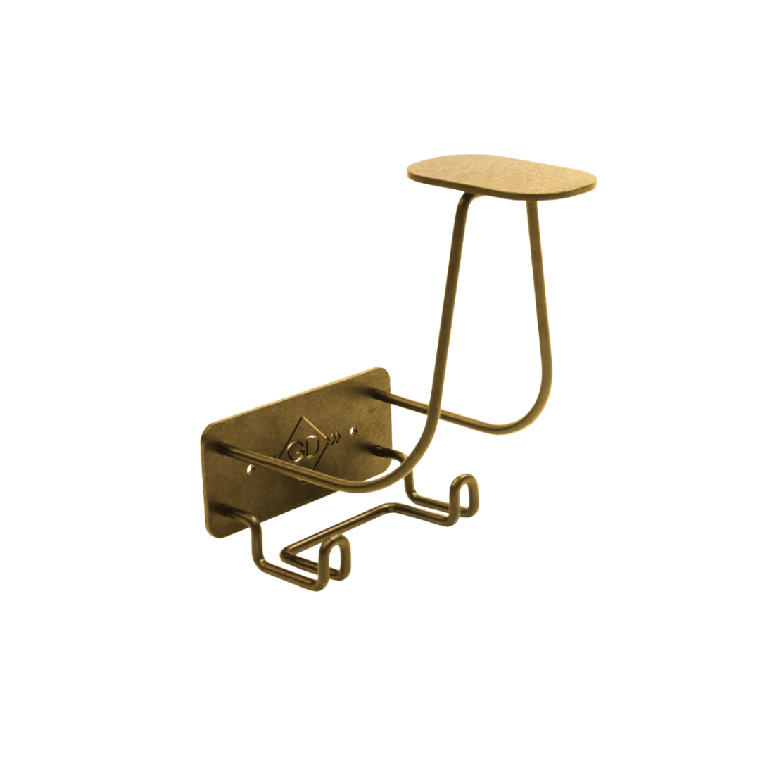 Grooming Deluxe Steel Helmet Holder with Hook