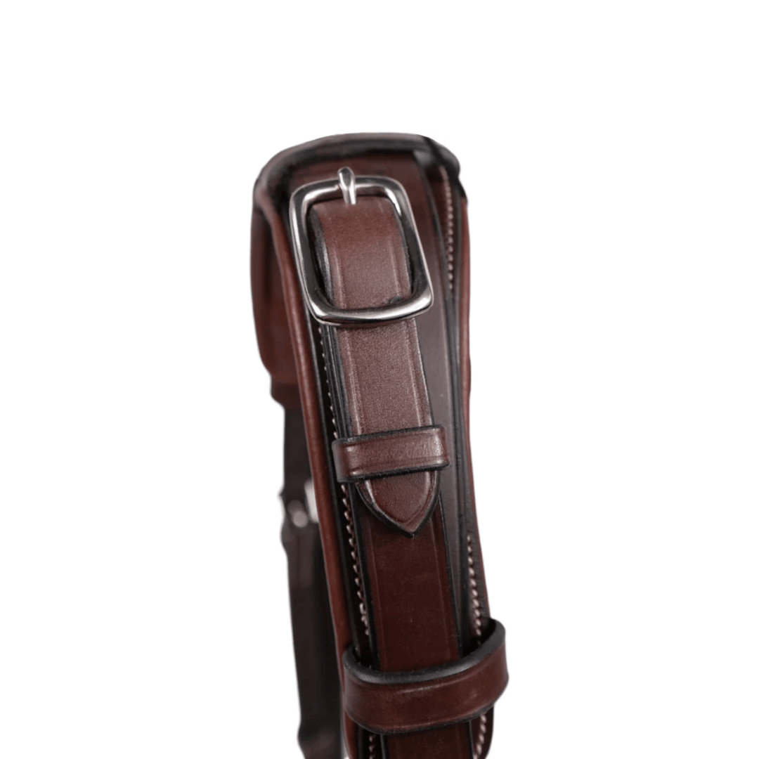 AJR Sport Training Bridle with Pad and Rubber Reins with Clips