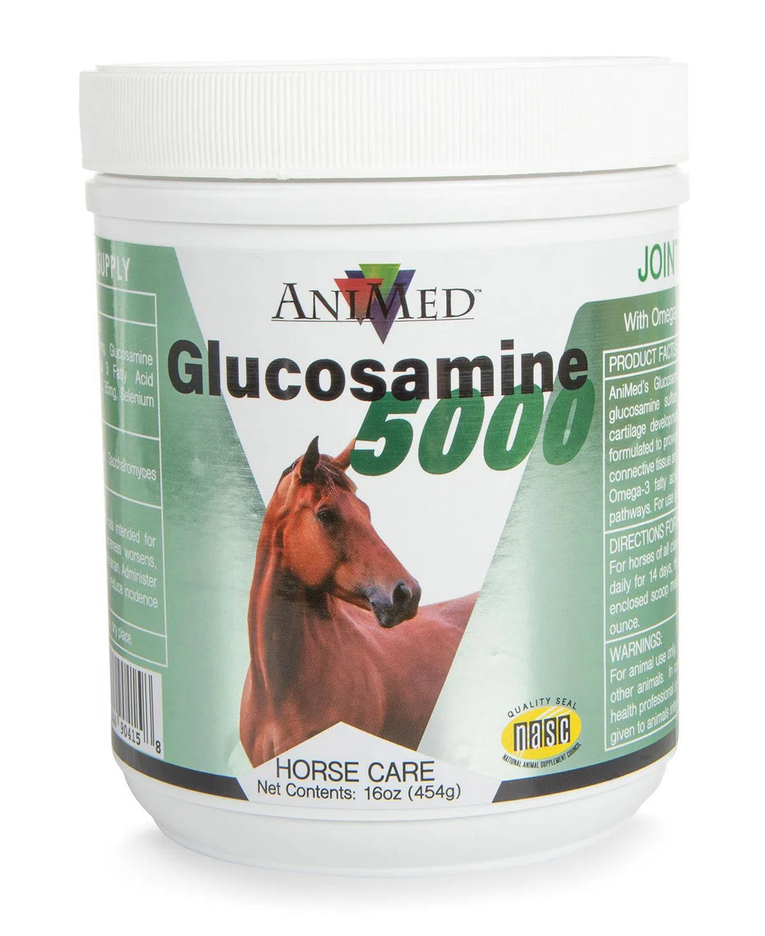 AniMed Glucosamine 5000 Powdered Joint Supplement with Hemp
