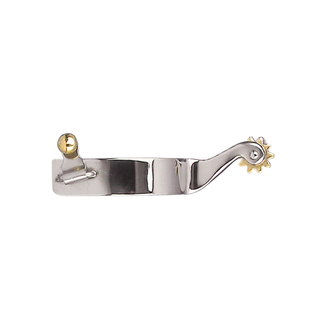 Toklat Stainless Steel Roping Spur with 1-Inch Band