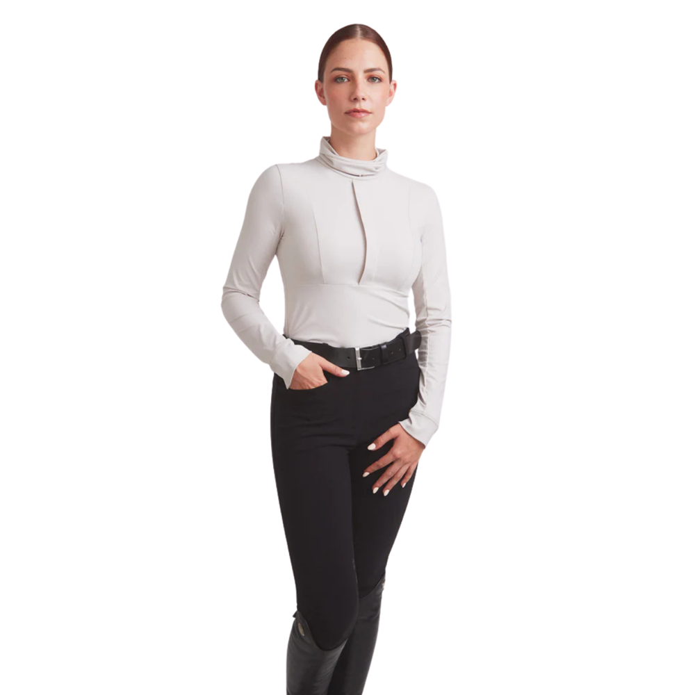 Solid Citizen Haley UV Riding Base-layer Turtleneck Sun-shirt