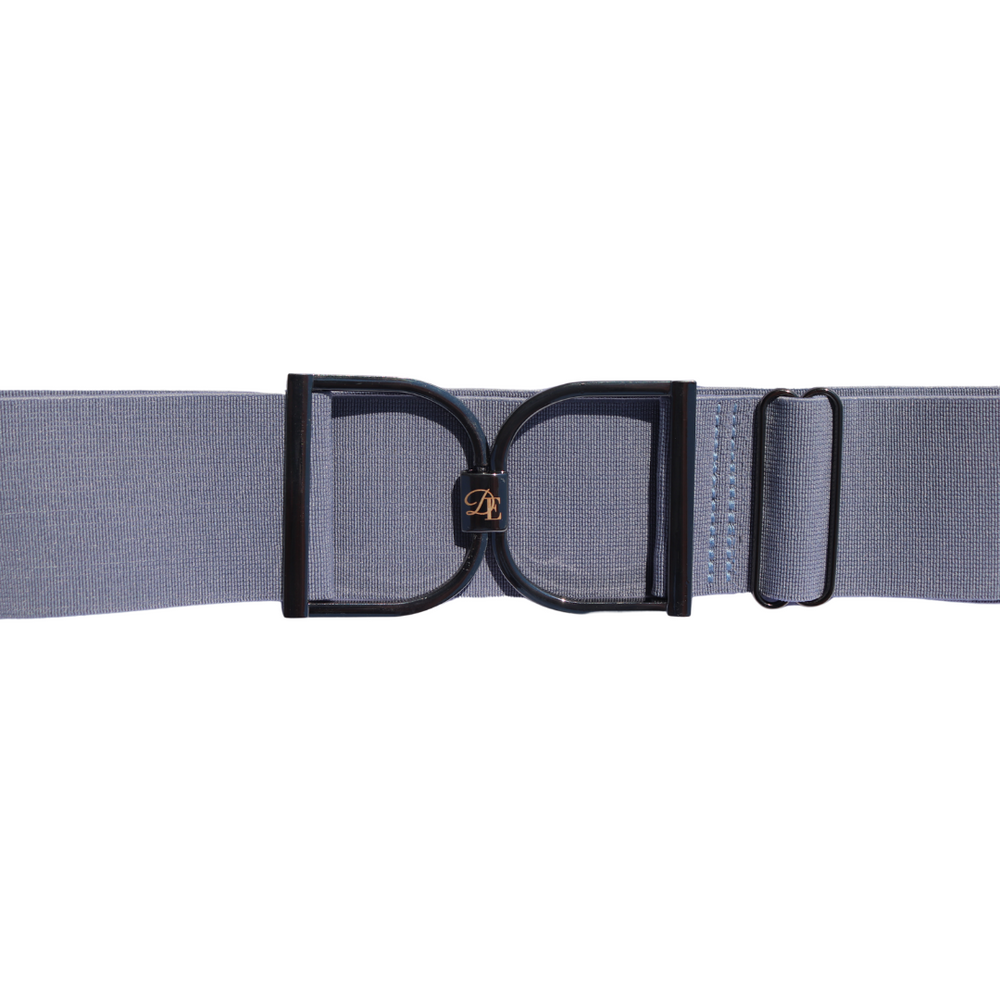 Divine Equestrian Snaffle Comfort Fit Belt - Misty Gray (2" wide)