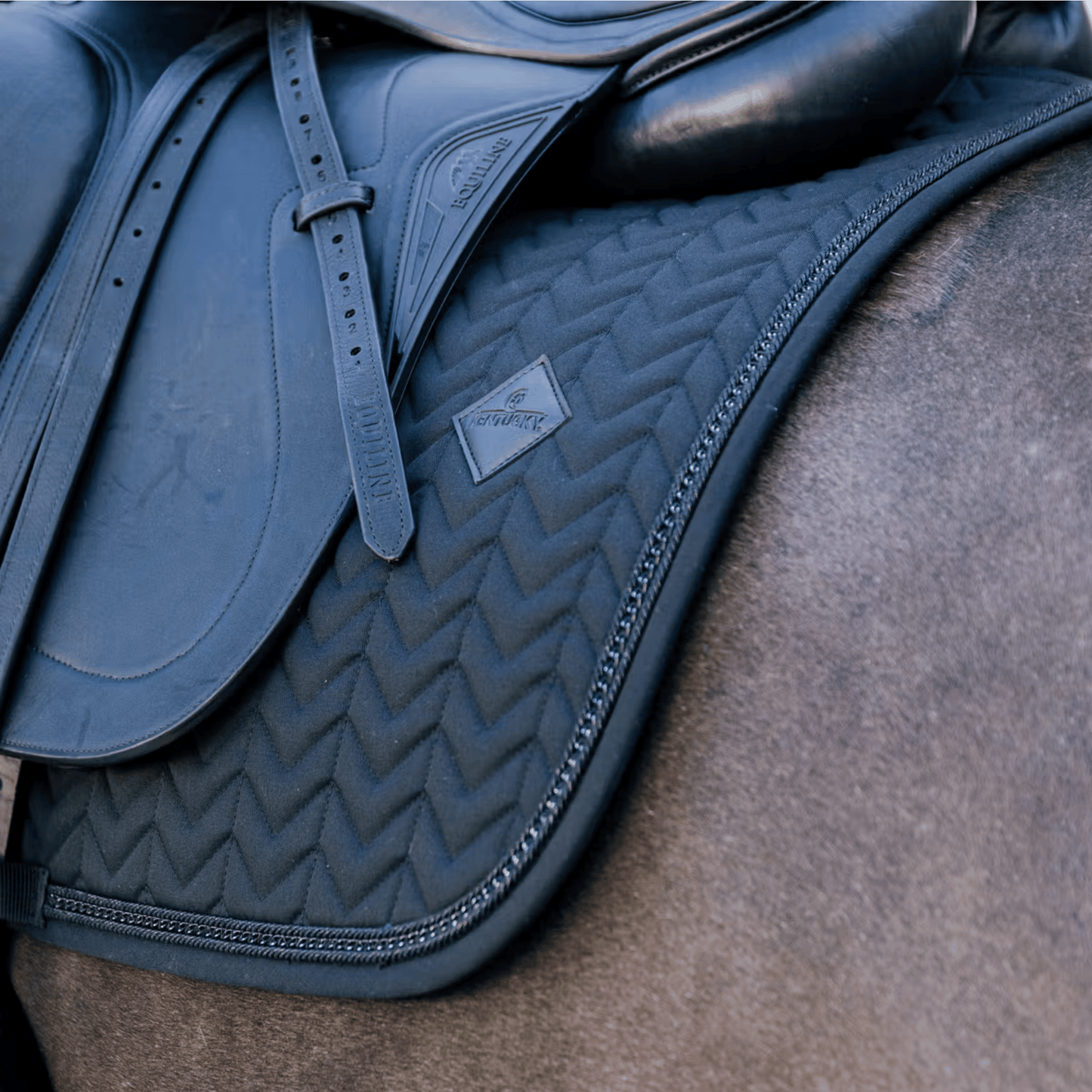 Kentucky Horsewear Dressage Metal Chain Saddle Pad