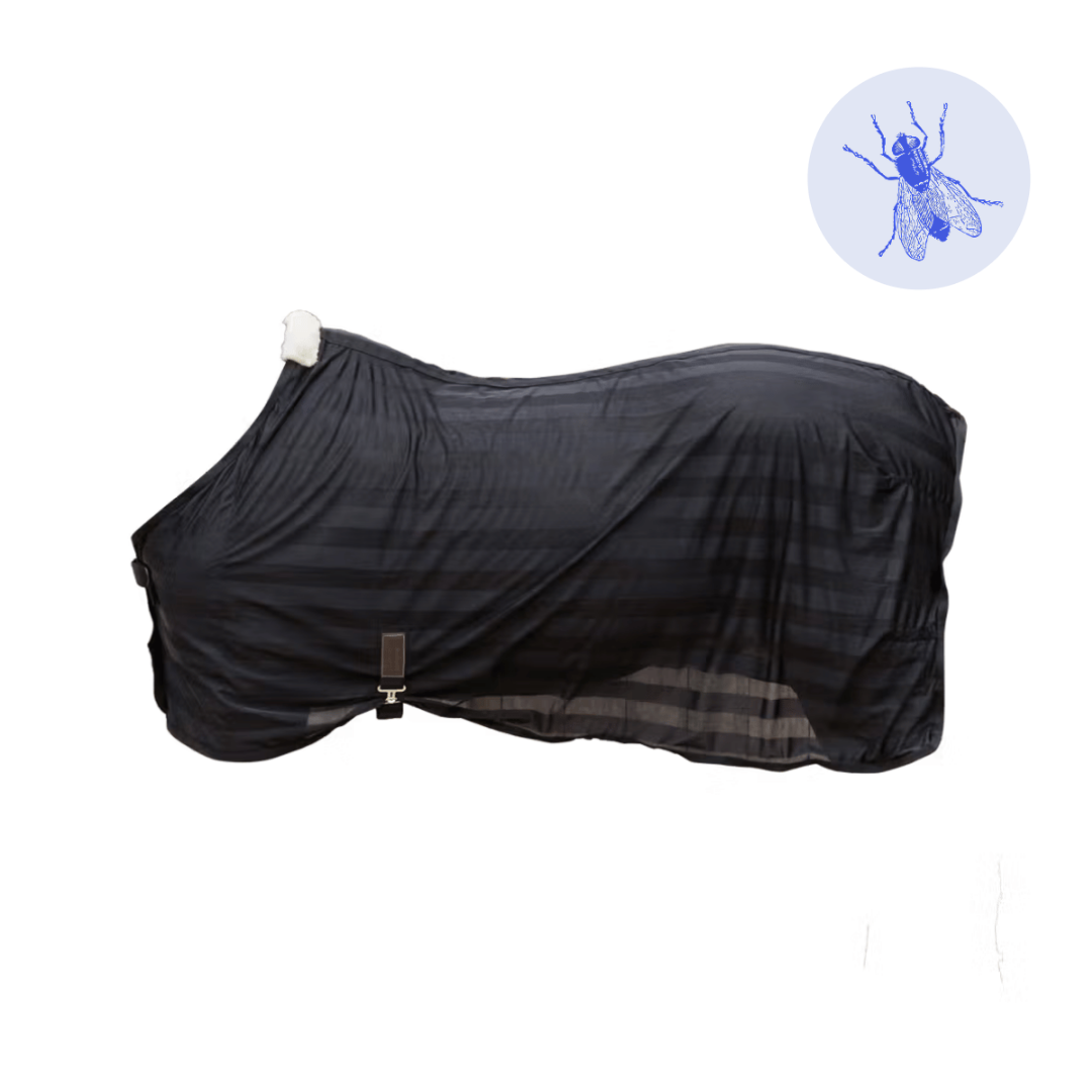 Kentucky Horsewear Light Striped Mesh Fly Sheet