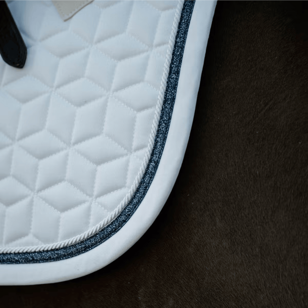 Kentucky Horsewear Dressage Glitter Rope Saddle Pad