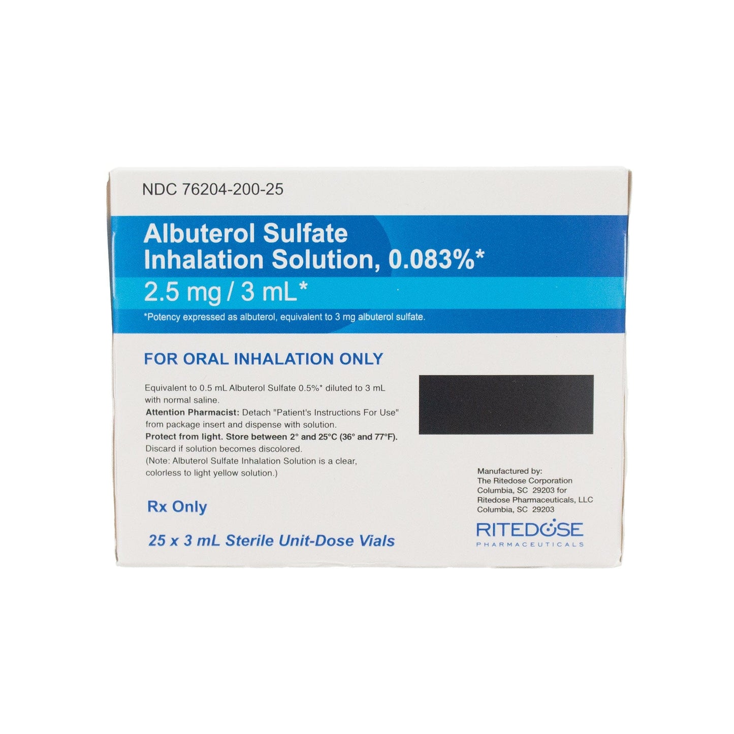 Albuterol Sulfate 0.083% Inhalation