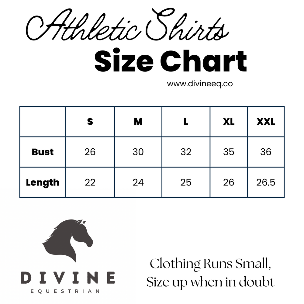 Divine Equestrian Chic Athletic Short Sleeve Shirt - Lavender