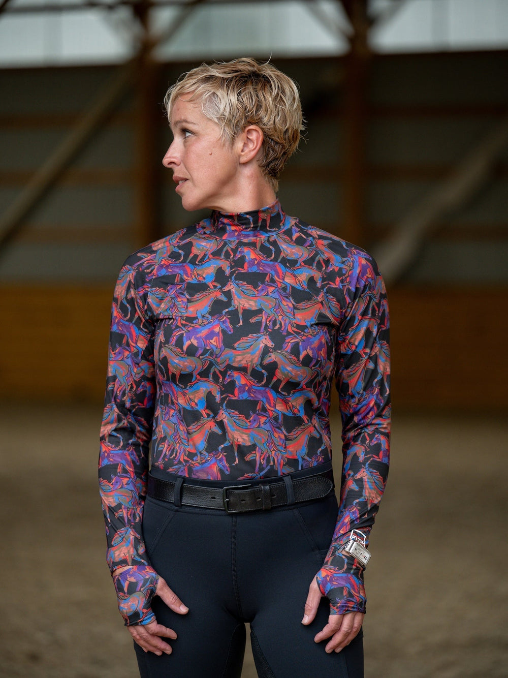 FITS Bianca Mock Neck Winter Long Sleeve