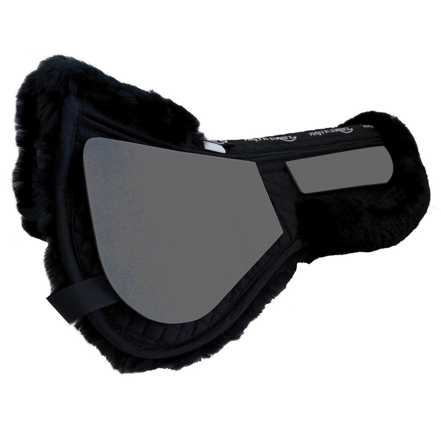 Majyk Equipe Ergonomic Full Fleece Correction Half Pad with Impact Protection Shims