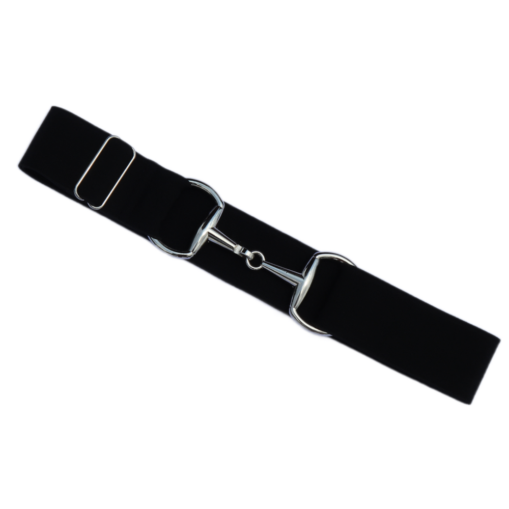 Divine Equestrian Snaffle Comfort Fit Belt - Black