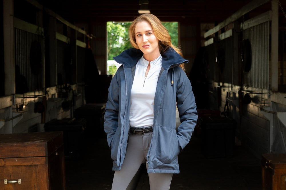 Redingote Winter Insulated Riding Jacket 2.0 - Blue Nights