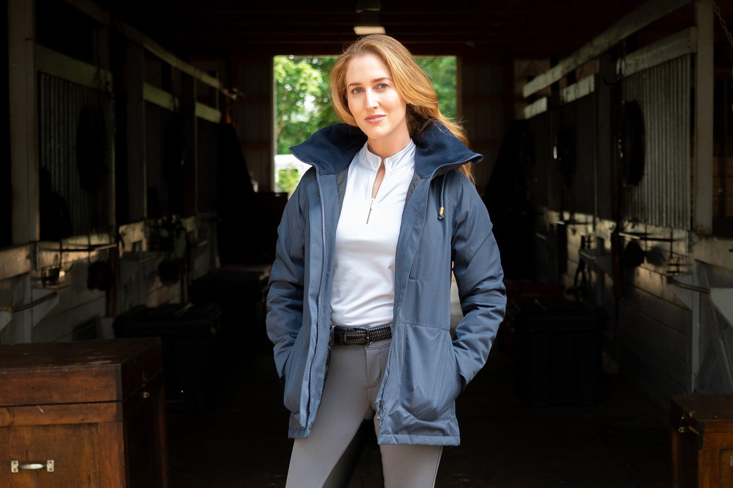 Redingote Winter Insulated Riding Jacket 2.0 - Blue Nights