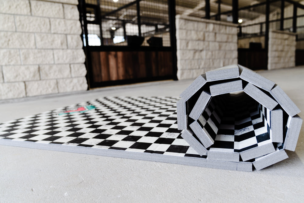 Performance Stall Mats 5x10ft Checkered Stall Mat