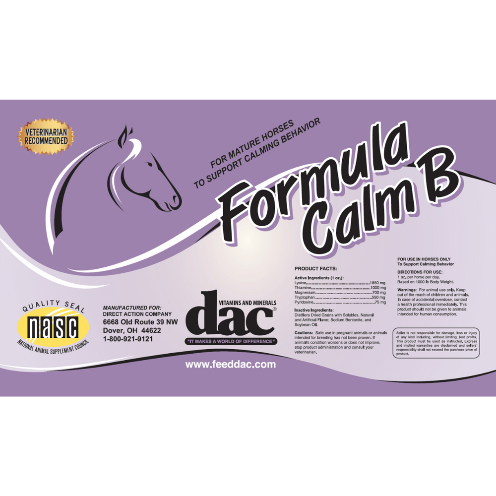 DAC Formula Calm B