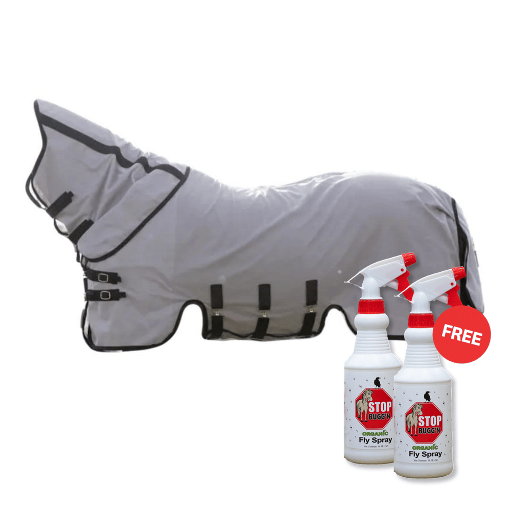 Kentucky Horsewear Mesh Fly Rug with Fly Spray BOGO