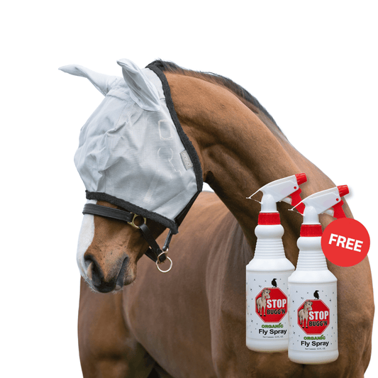 Horseware Ireland Amigo Fly Mask with Free Fly Spray
