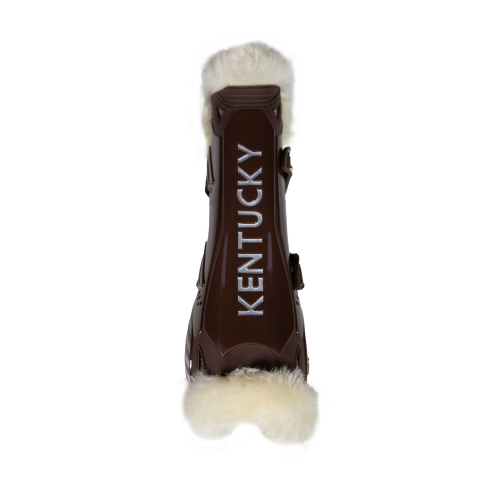 Kentucky Horsewear Vegan Sheepskin Bamboo Elastic Tendon Boots