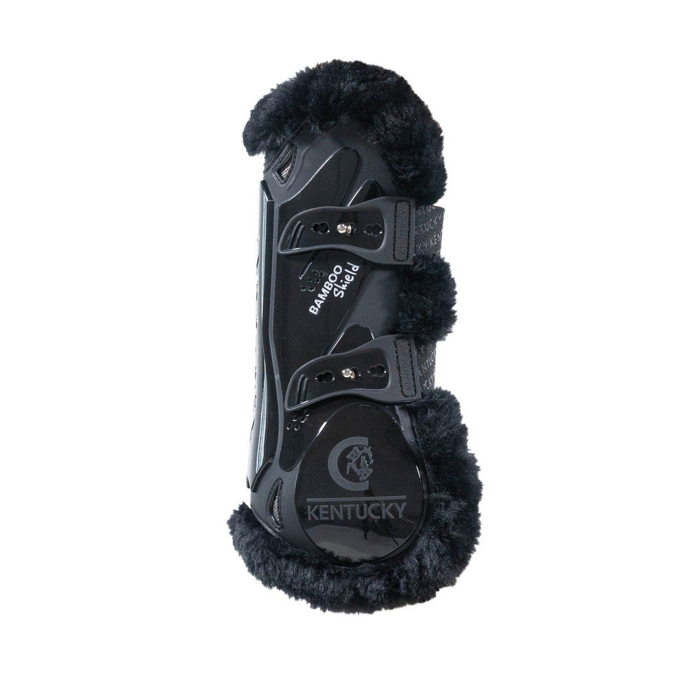 Kentucky Horsewear Vegan Sheepskin Bamboo Elastic Tendon Boots