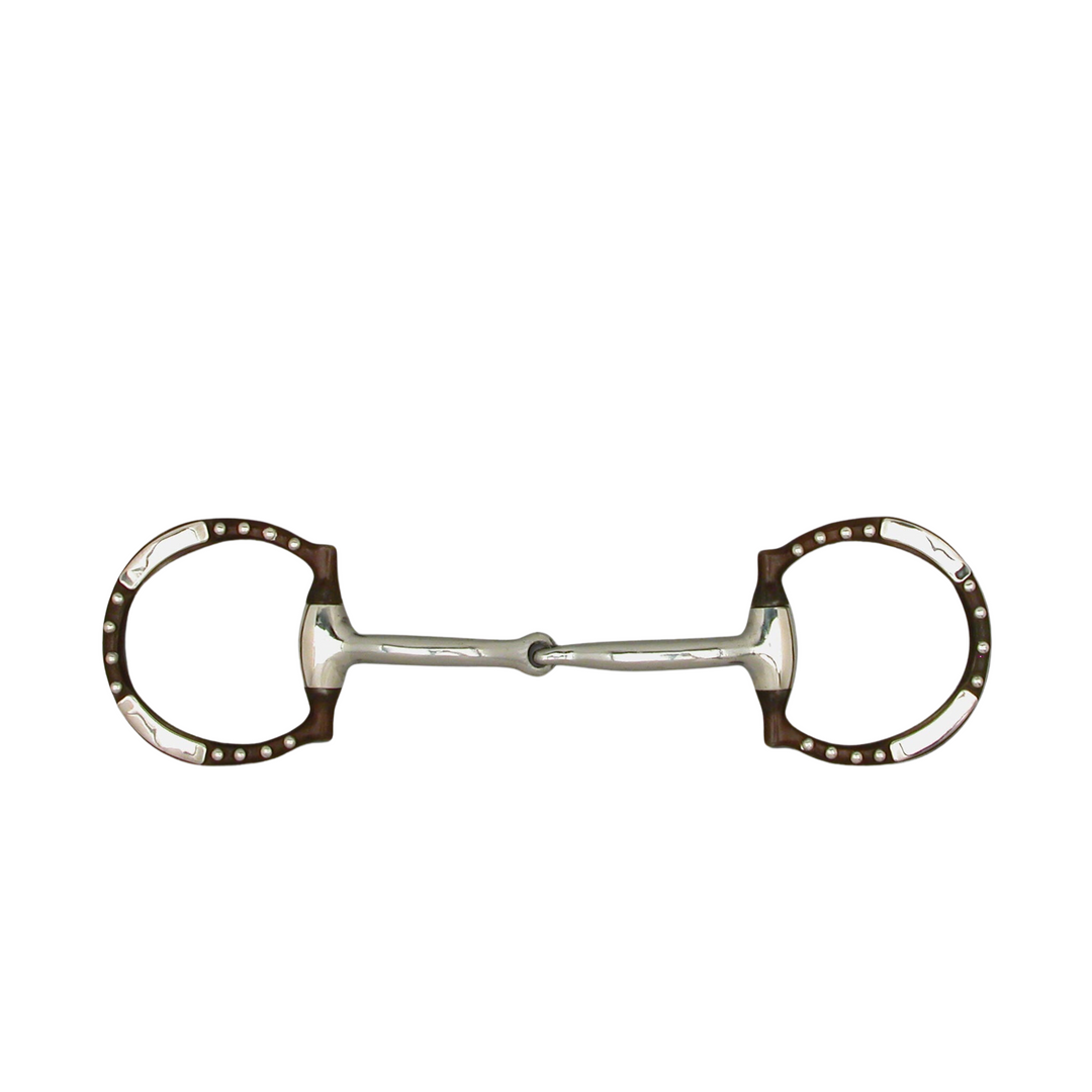Toklat Sweet Iron Snaffle D-Ring with Copper Inlay
