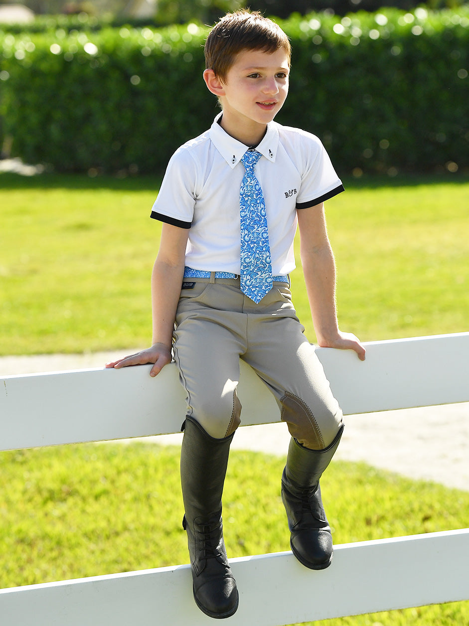 Belle and Bow Boys Neck Tie