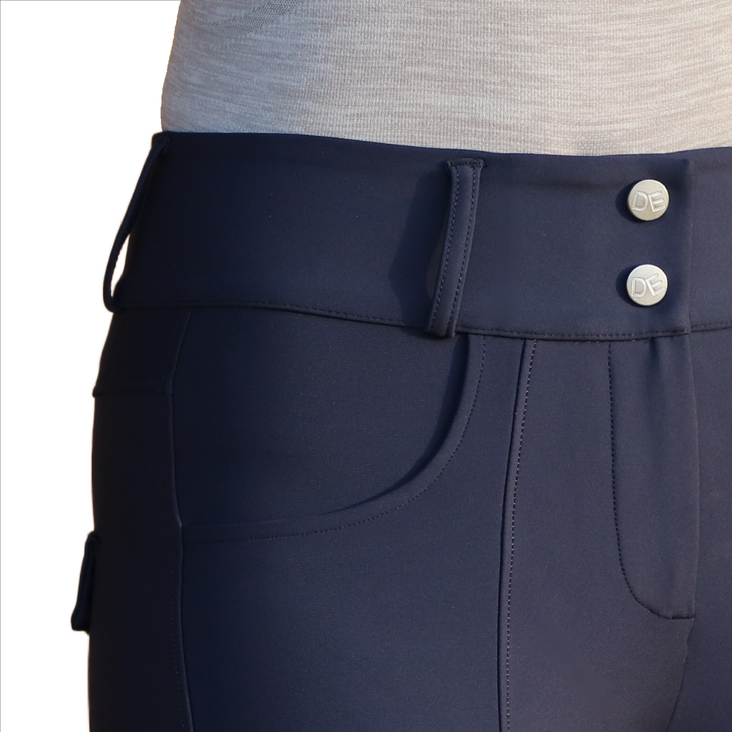 Divine Equestrian Dignified Competition Breeches - Navy