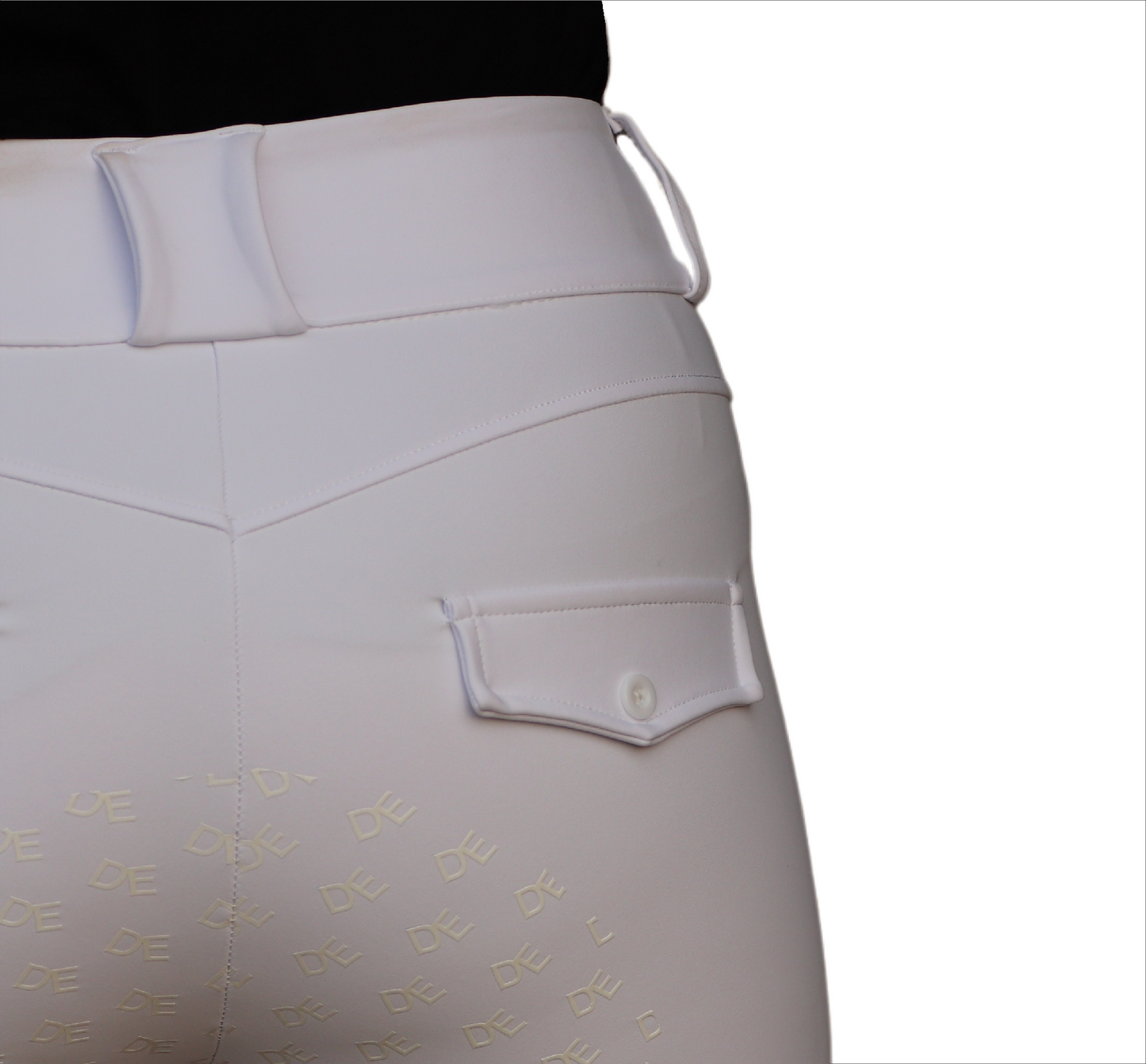 Divine Equestrian Dignified Competition Breeches - White