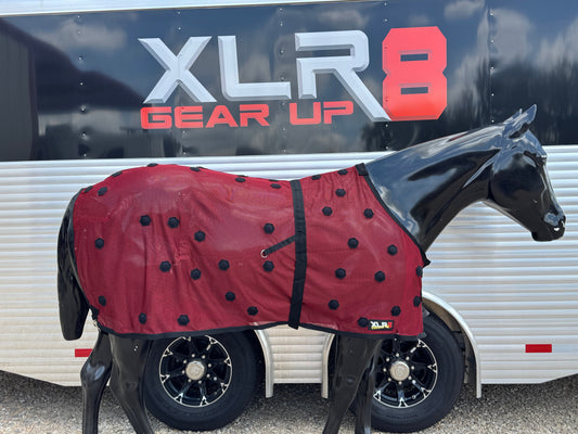 XLR8 Equine Velocity Sheet - Limited Edition Maroon