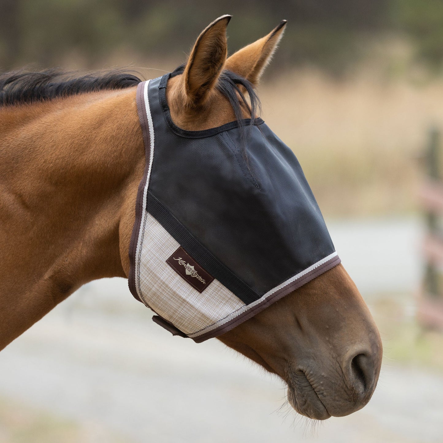 Kensington 90% UV Fly Mask CatchMask UViator - without Ears &  Forelock Freedom