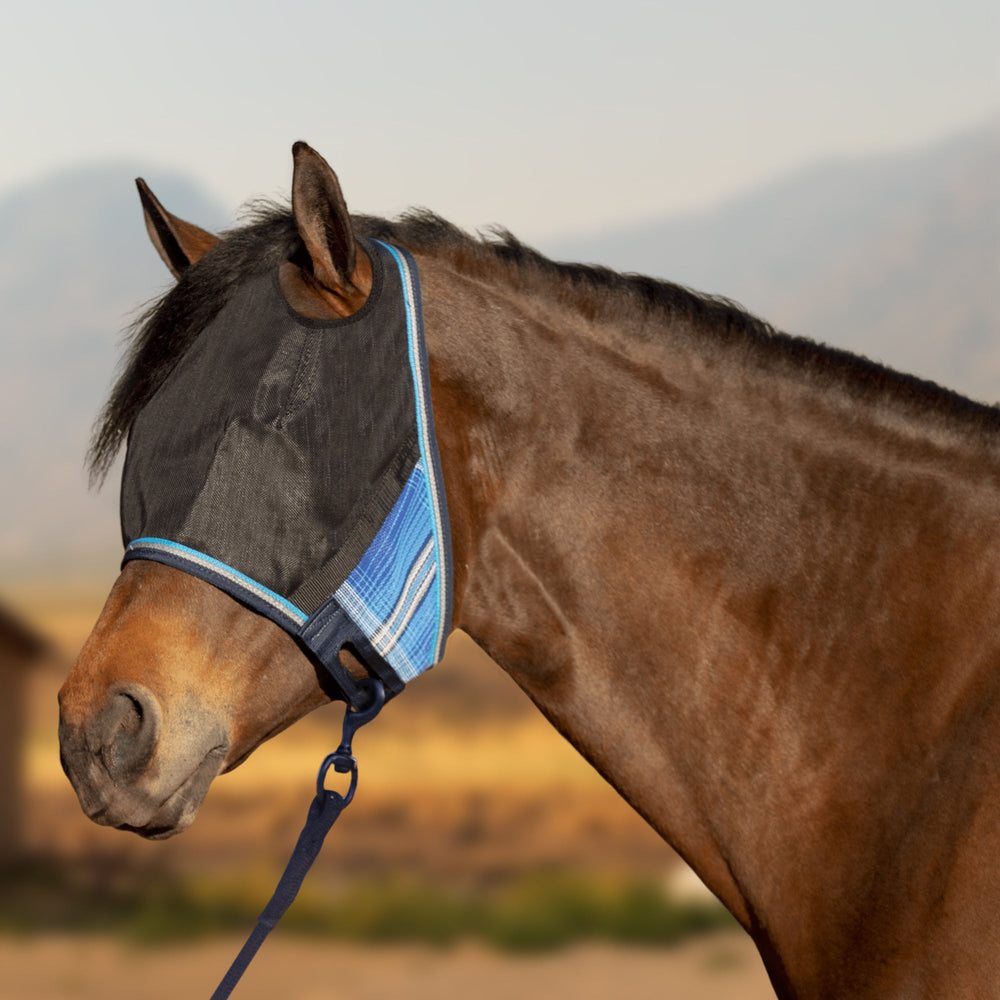 Kensington 90% UV Fly Mask CatchMask UViator - without Ears &  Forelock Freedom