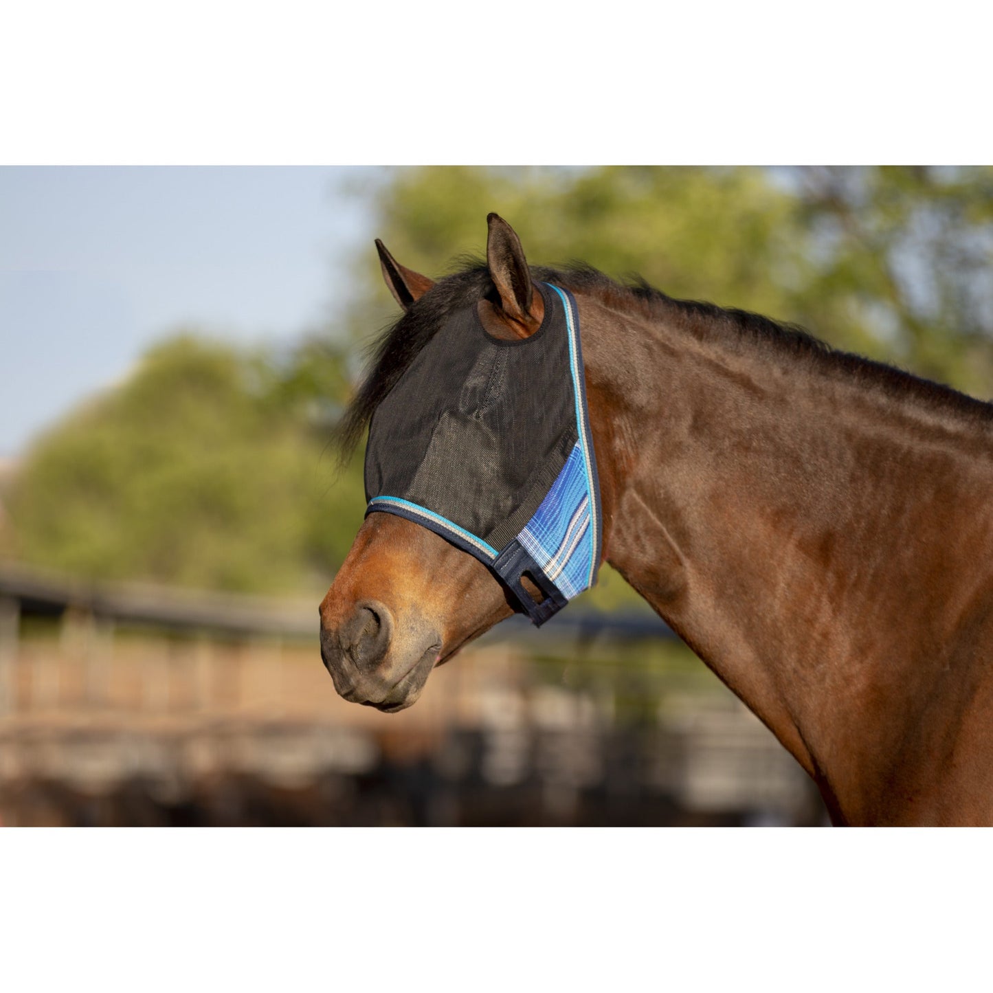 Kensington 90% UV Fly Mask CatchMask UViator - without Ears &  Forelock Freedom