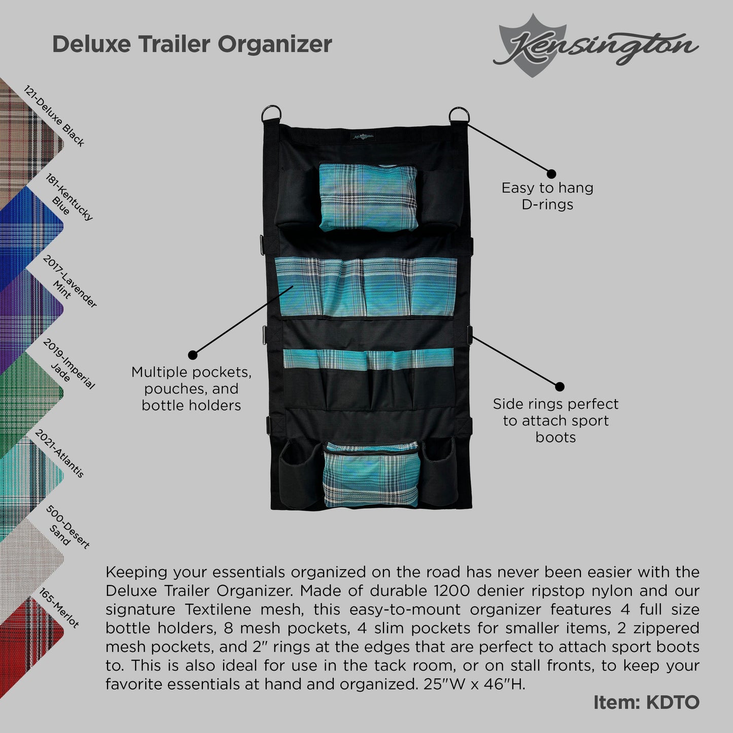 Kensington Deluxe Trailer Organizer