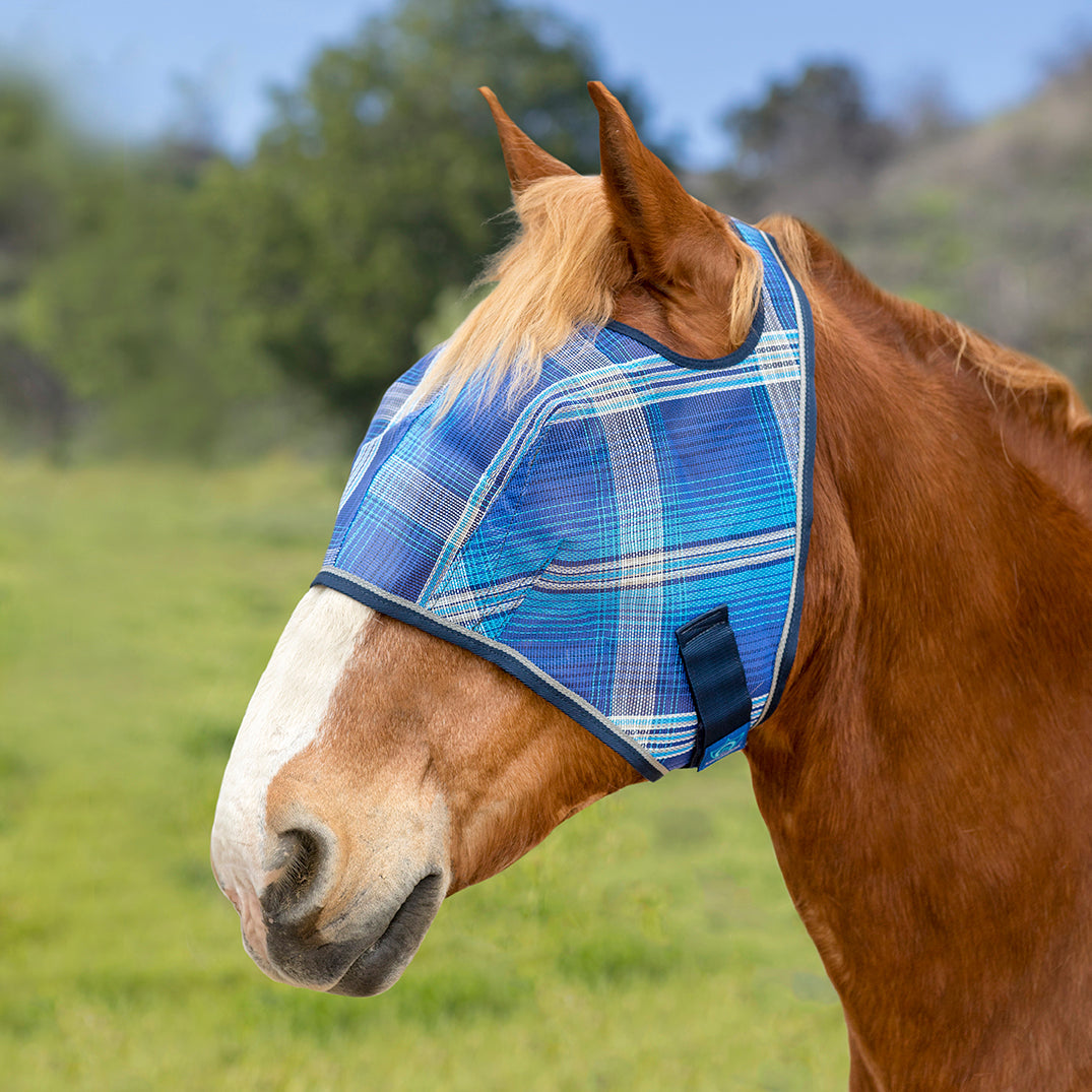 Kensington Draft Fly Mask with Web Trim - Open Ear Design