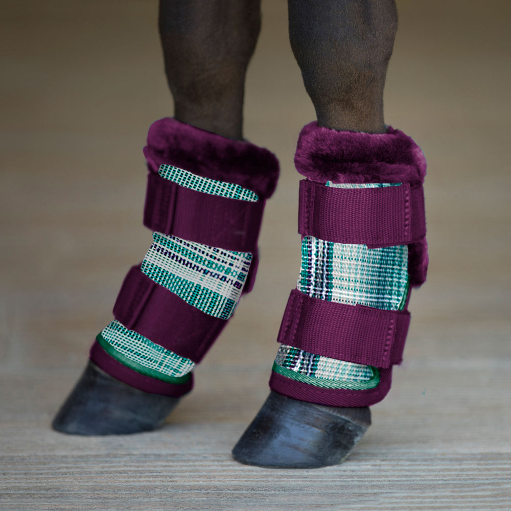 Kensington Mini Fly Boots with Fleece - Set of 4