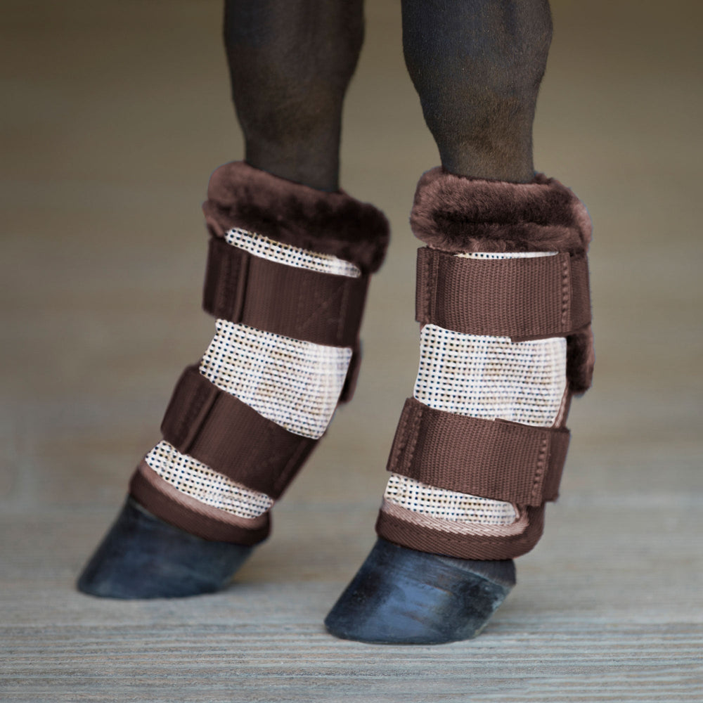 Kensington Mini Fly Boots with Fleece - Set of 4