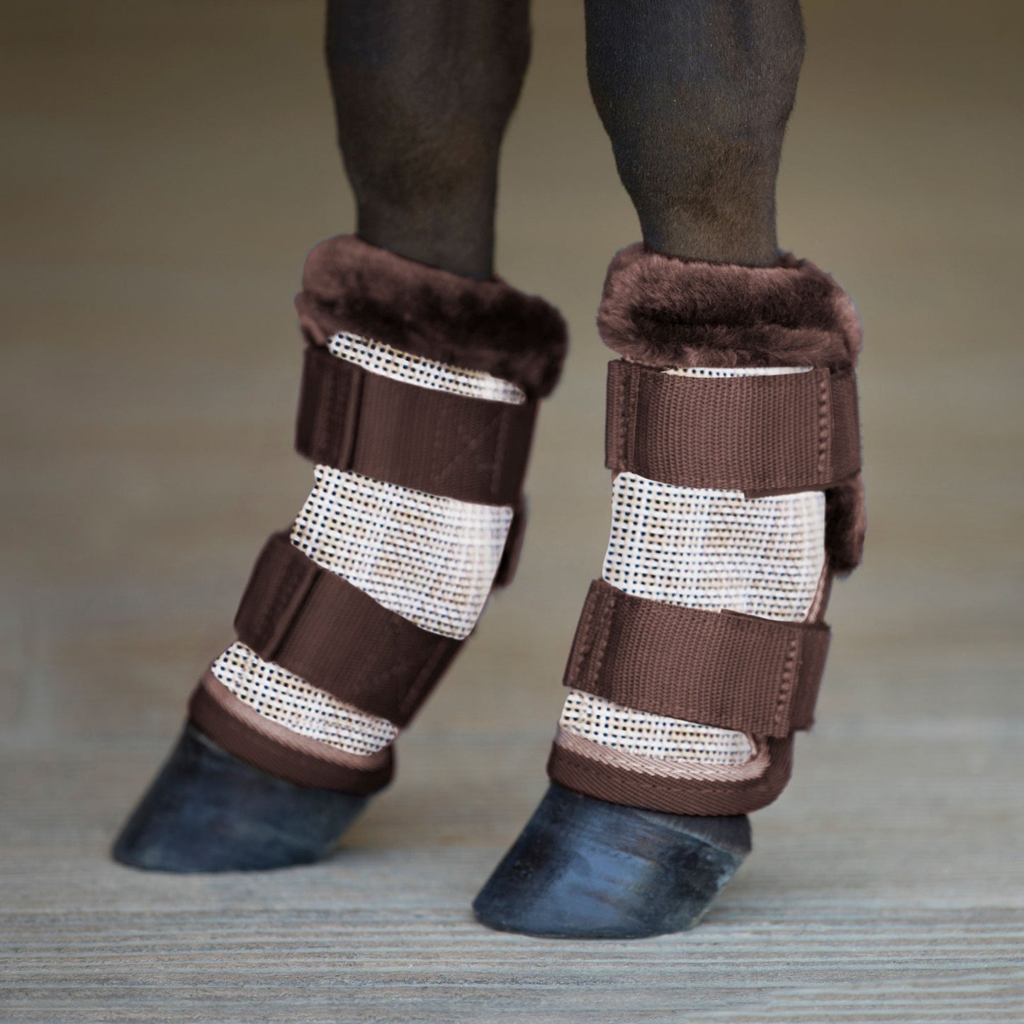 Kensington Mini Fly Boots with Fleece - Set of 4