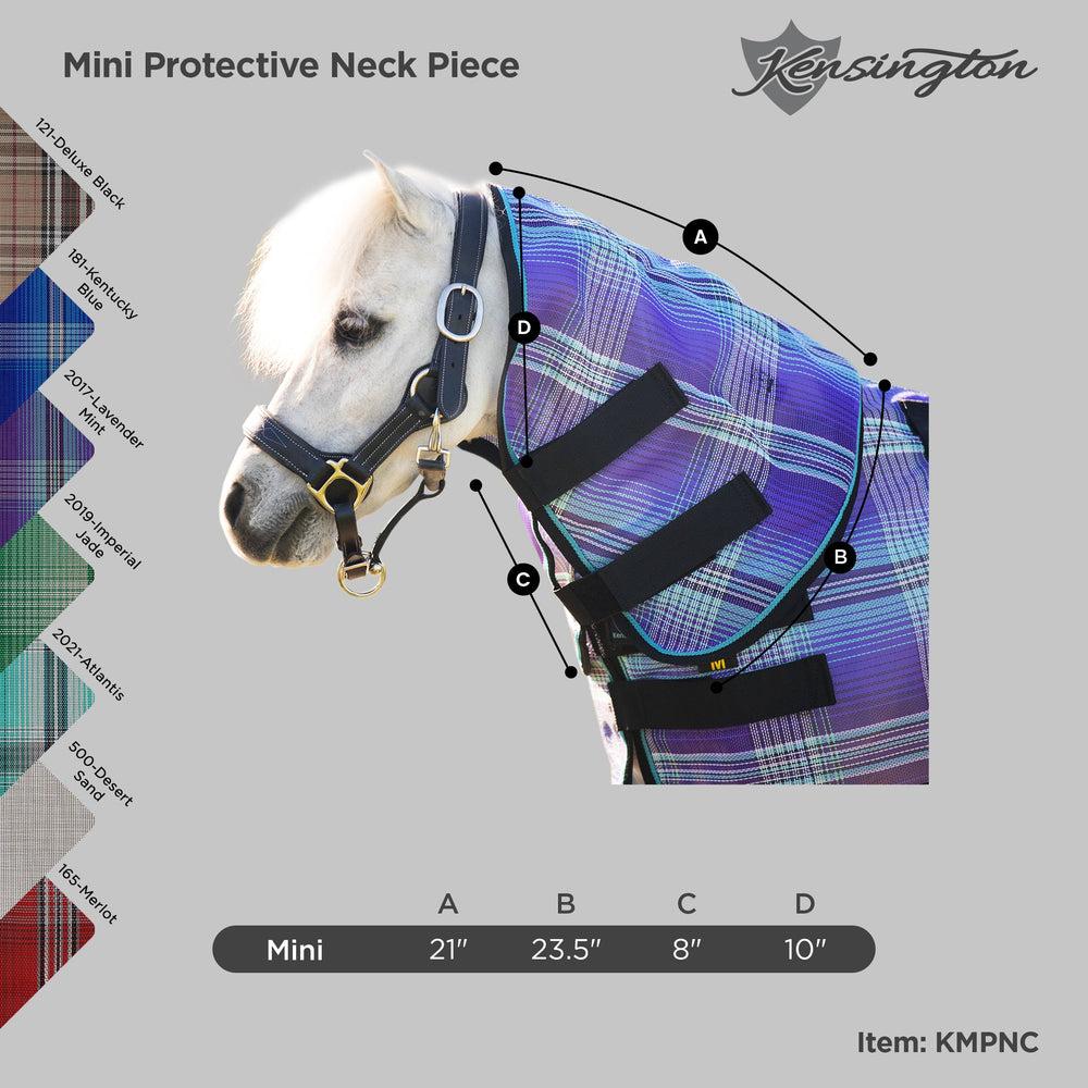 Kensington Mini/Pony Protective Neck Cover - 73% UV Blocking