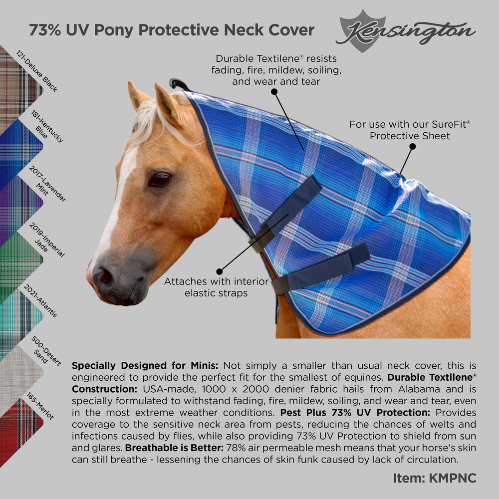 Kensington Mini/Pony Protective Neck Cover - 73% UV Blocking