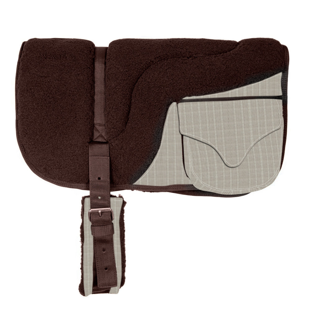 Kensington Fleece Bareback Pad w/ Pockets