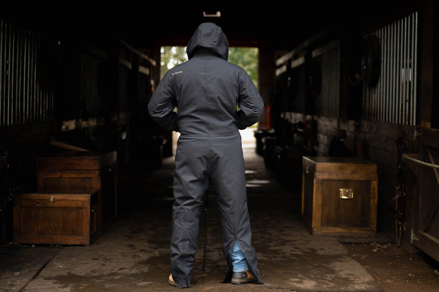 Redingote Men's Winter Insulated Jumpsuit - Caviar