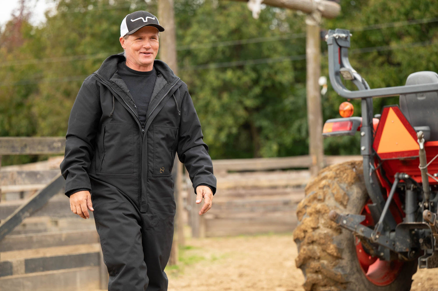 Redingote Men's Winter Insulated Jumpsuit - Caviar