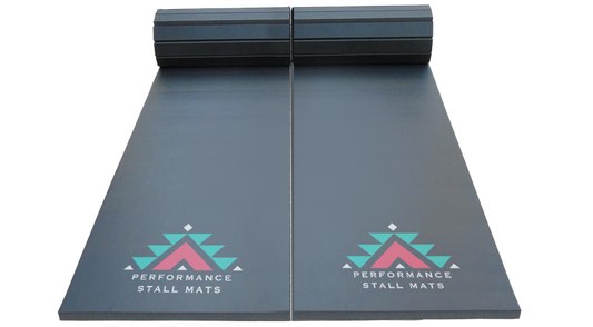 Performance Stall Mats Stall Mat Kit - Grey, (2)3x9ft Rolls