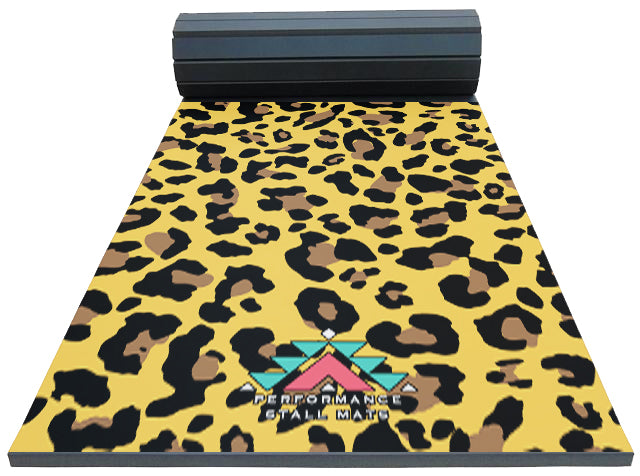 Performance Stall Mats 5x10ft Leopard Stall Mat
