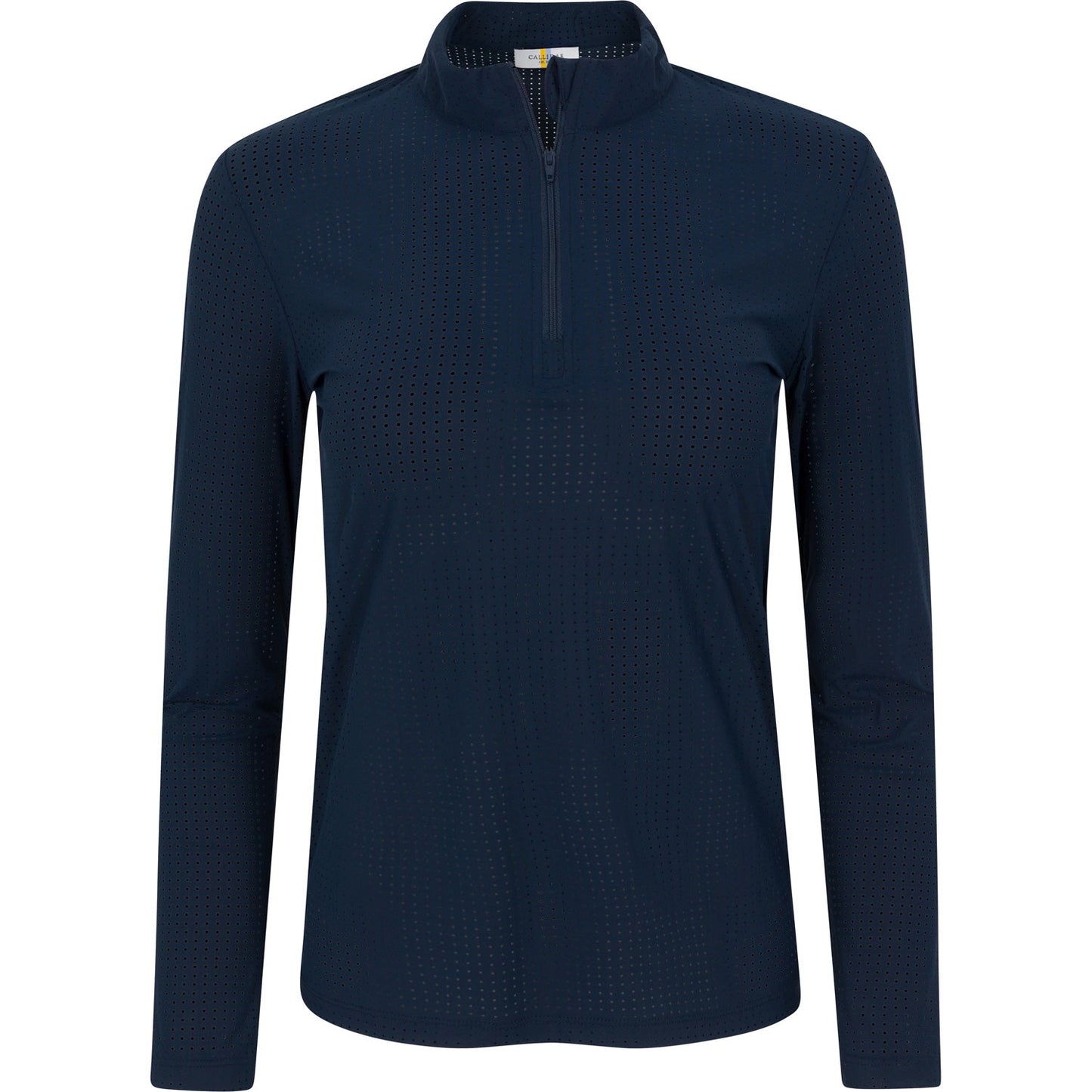 Callidae Lightweight Perforated Performance Quarter Zip | Breathable Equestrian & Sport Shirt