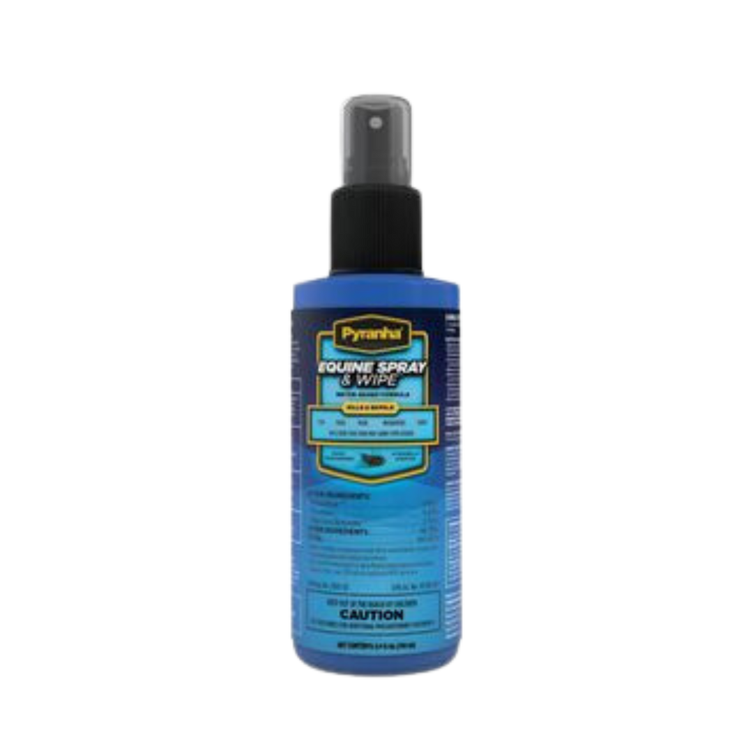 Pyranha Equine Spray & Wipe Water Based Formula