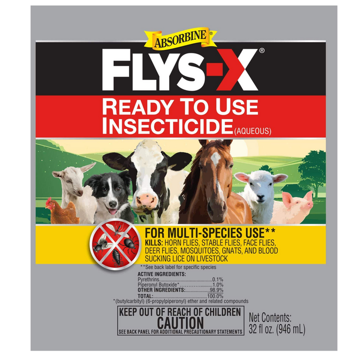 Absorbine Flys-X For Livestock