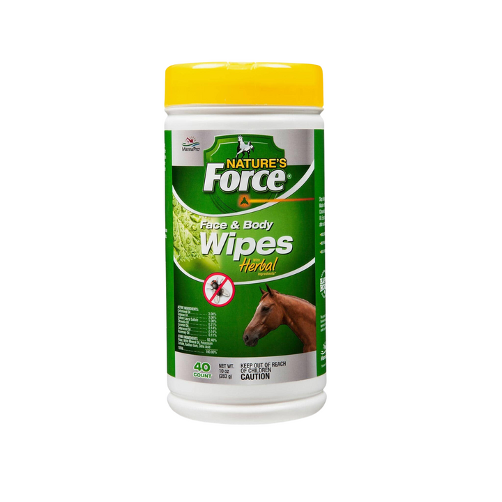 MannaPro Nature's Force Face & Body Wipes
