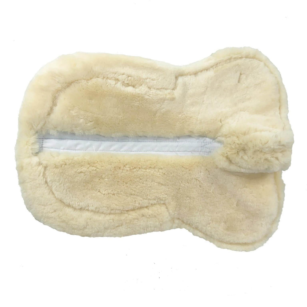 Majyk Equipe Ergonomic Full Fleece Correction Half Pad with Impact Protection Shims
