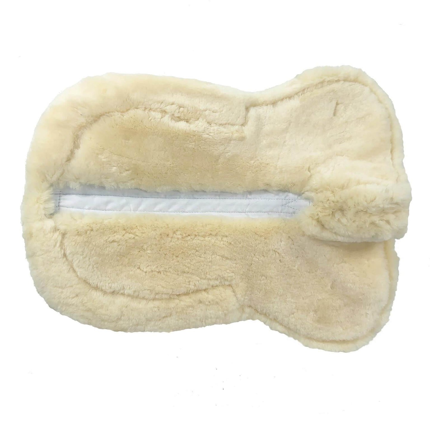 Majyk Equipe Ergonomic Full Fleece Correction Half Pad with Impact Protection Shims