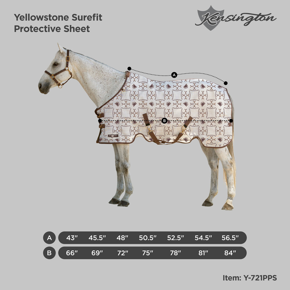 Kensington Yellowstone Protective Fly Sheet with SureFit® - 73% UV Blocking
